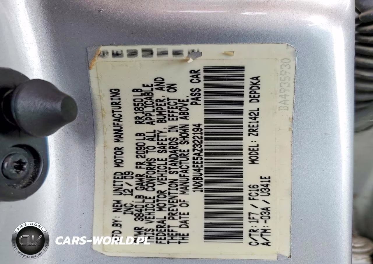 2010 Toyota Corolla Le VIN:1NXBU4EE5AZ322194 - 13