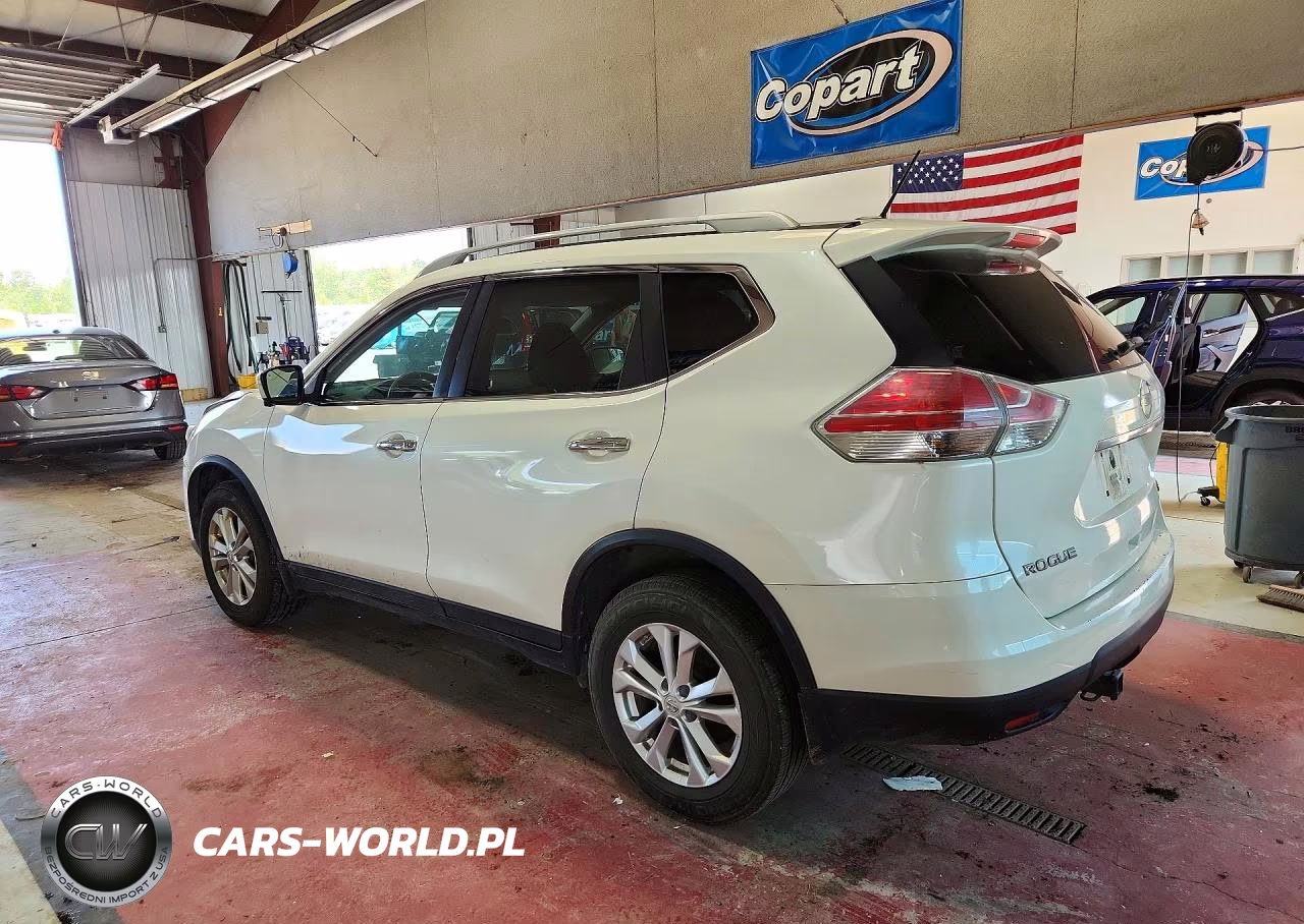 2015 Nissan Rogue Sv VIN:5N1AT2MV7FC909269 - 2