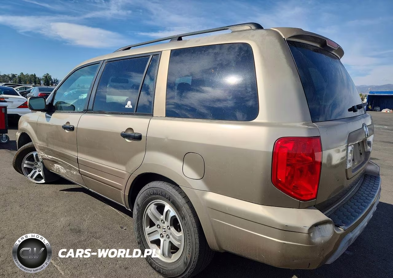 2003 Honda Pilot Exl VIN:2HKYF186X3H530080 - 2