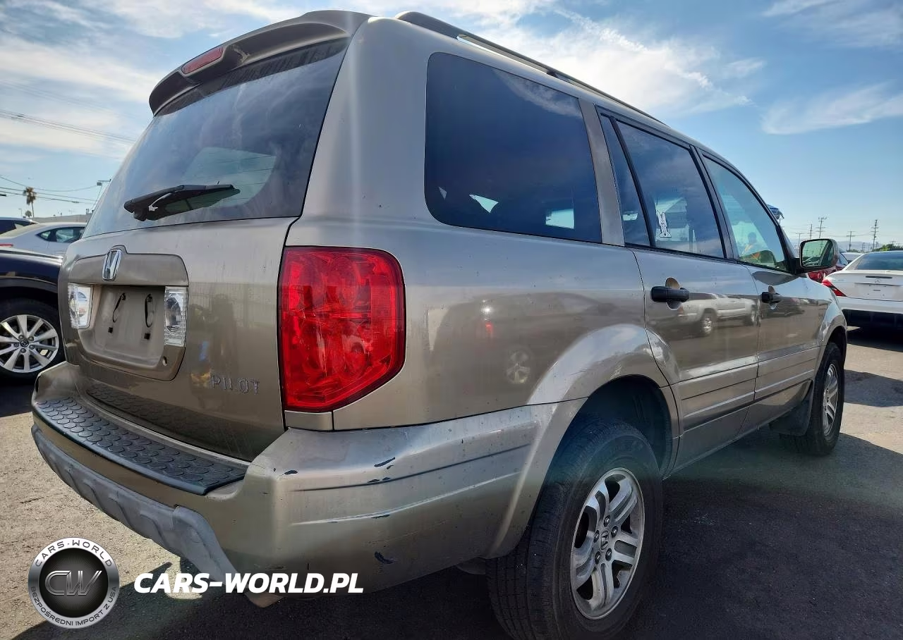 2003 Honda Pilot Exl VIN:2HKYF186X3H530080 - 3
