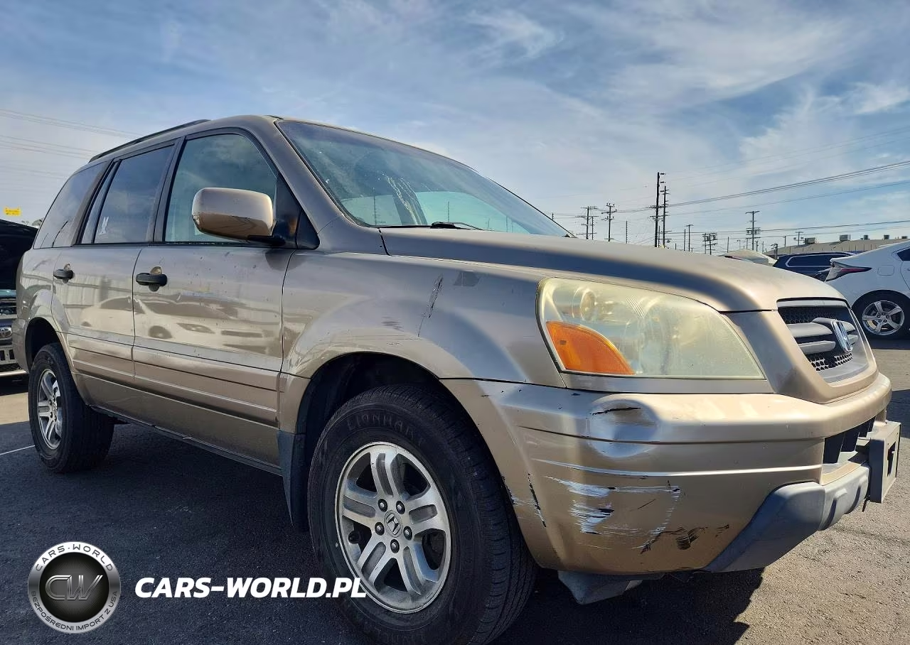 2003 Honda Pilot Exl VIN:2HKYF186X3H530080 - 4