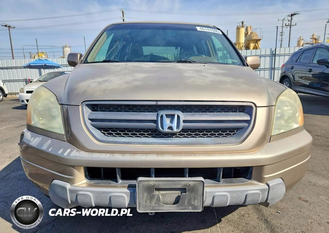 2003 Honda Pilot Exl VIN:2HKYF186X3H530080 - 5