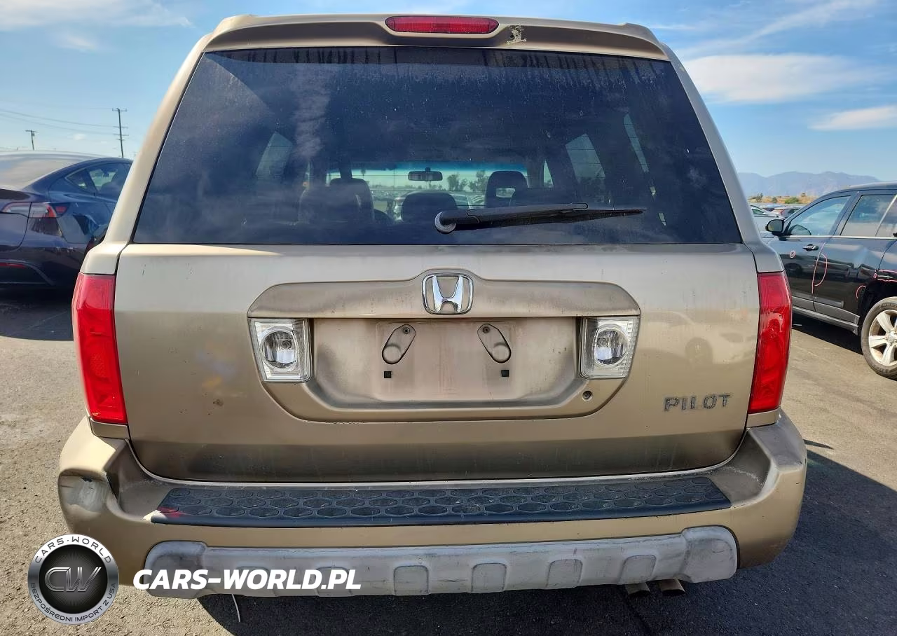 2003 Honda Pilot Exl VIN:2HKYF186X3H530080 - 6