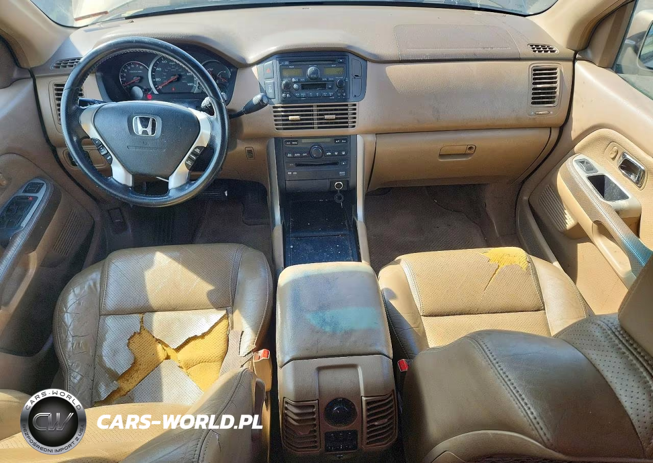 2003 Honda Pilot Exl VIN:2HKYF186X3H530080 - 8