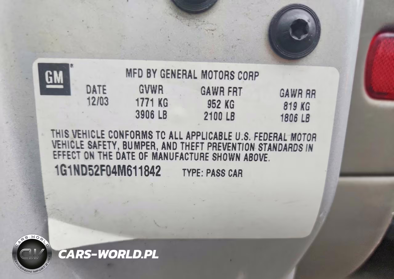 2004 Chevrolet Classic VIN:1G1ND52F04M611842 - 12
