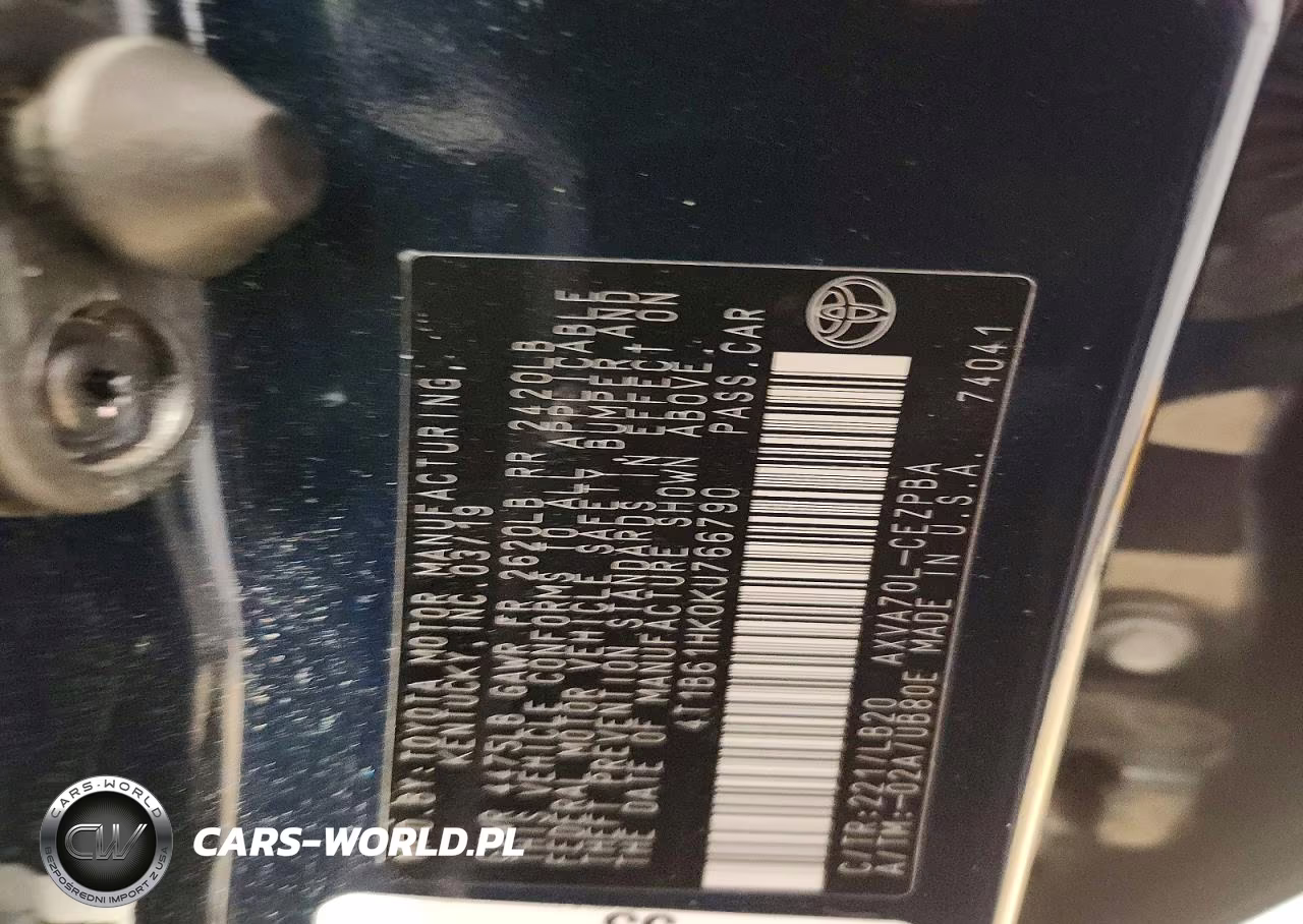2019 Toyota Camry Xse VIN:4T1B61HK0KU766790 - 13