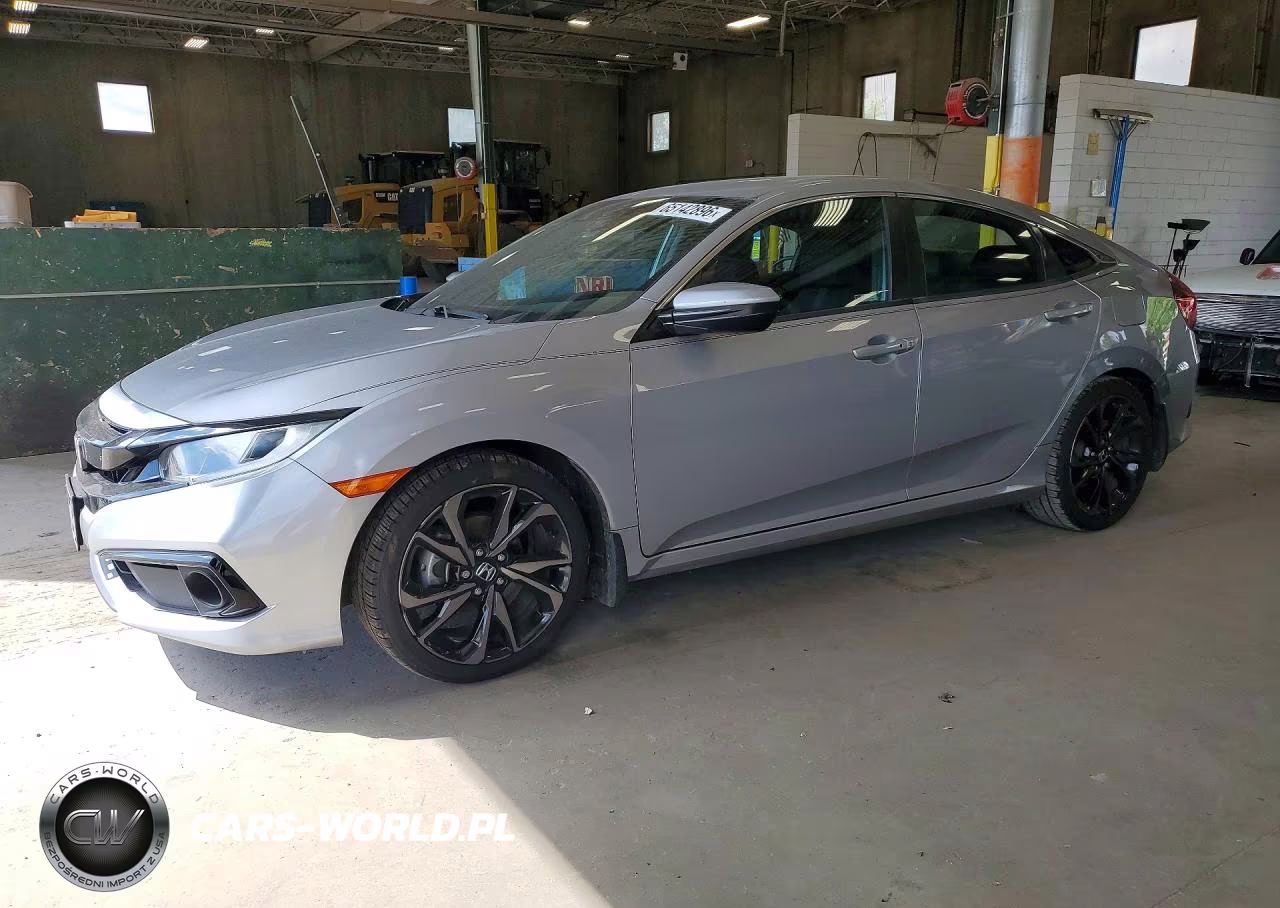 2020 Honda Civic Sport VIN:2HGFC2E80LH506893 - 1