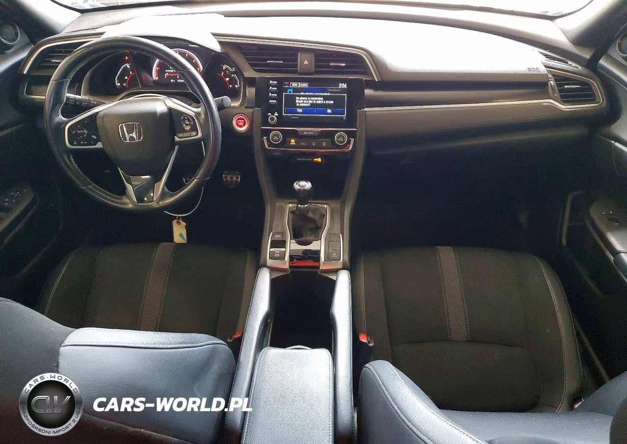 2020 Honda Civic Sport VIN:2HGFC2E80LH506893 - 8