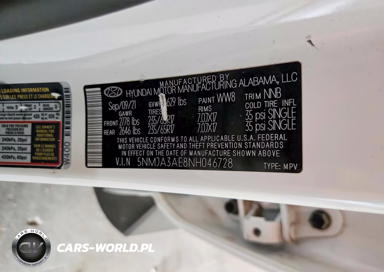 2022 Hyundai Tucson Se VIN:5NMJA3AE8NH046728 - 13