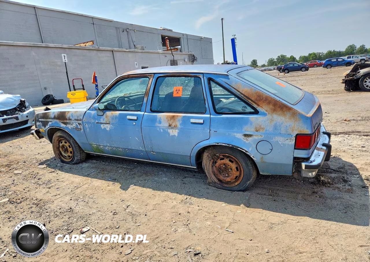 1981 Chevrolet Chevette VIN:1G1AB68D3BY361020 - 2