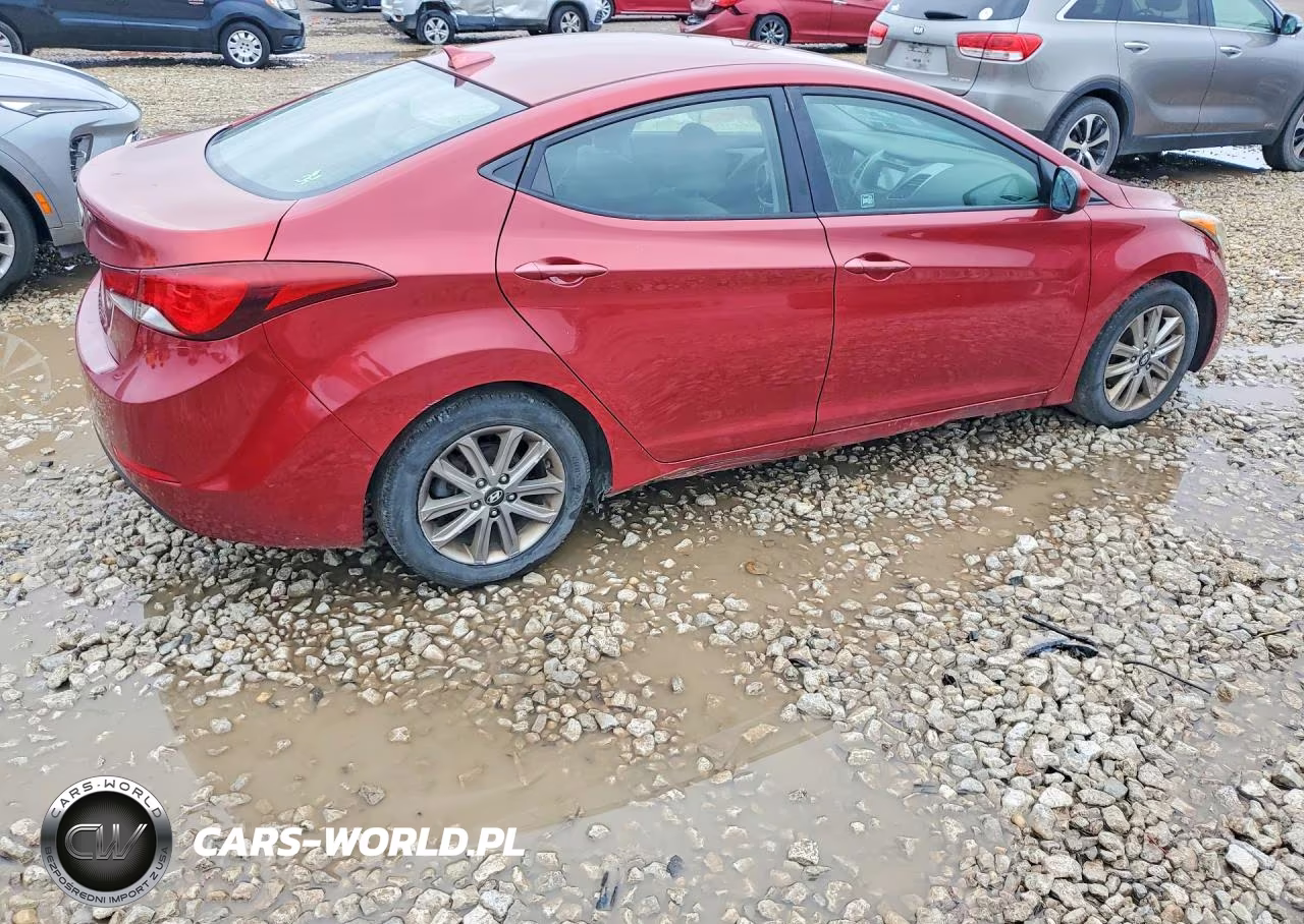2016 Hyundai Elantra Se VIN:5NPDH4AE2GH683022 - 3