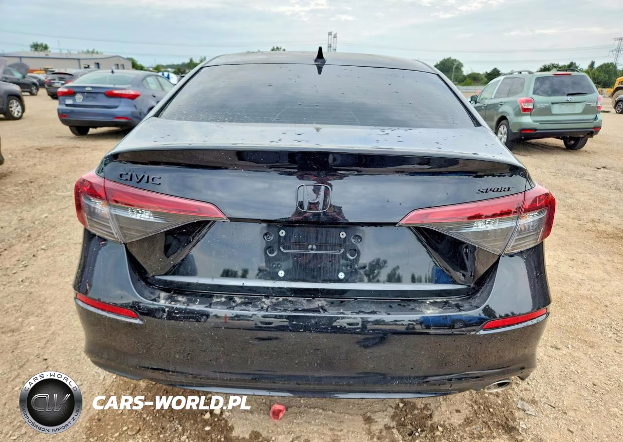 2025 Honda Civic Sport VIN:2HGFE2F56SH552385 - 6