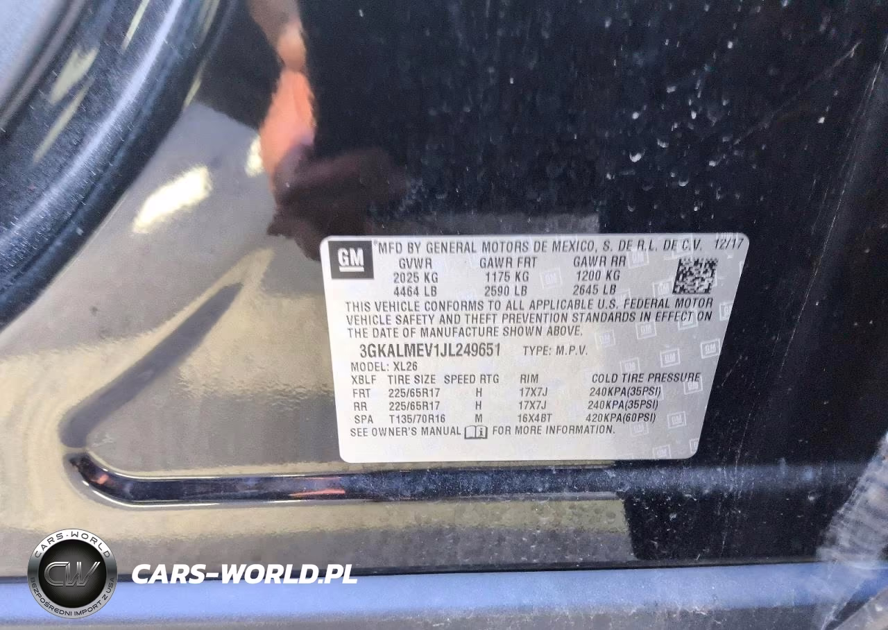 2018 GMC Terrain Sle VIN:3GKALMEV1JL249651 - 13