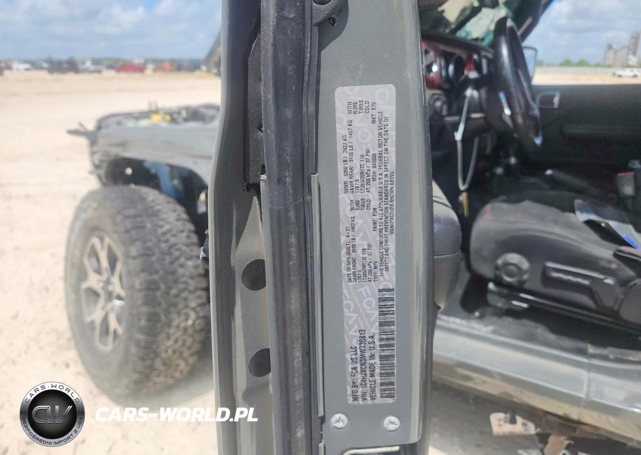 2021 Jeep Wrangler Rubicon VIN:1C4HJXCN3MW730813 - 12