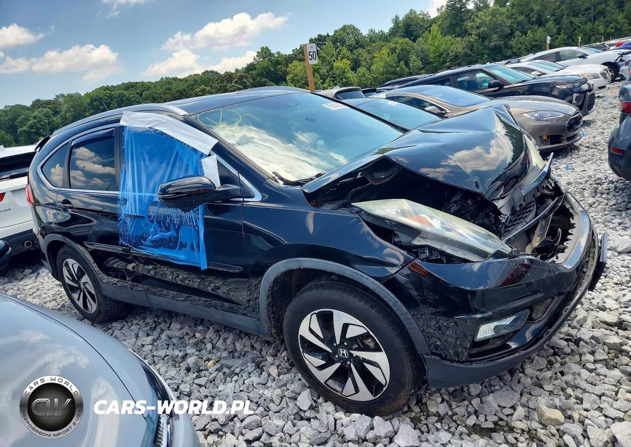 2016 Honda Cr-V Touring VIN:5J6RM4H95GL003792 - 4