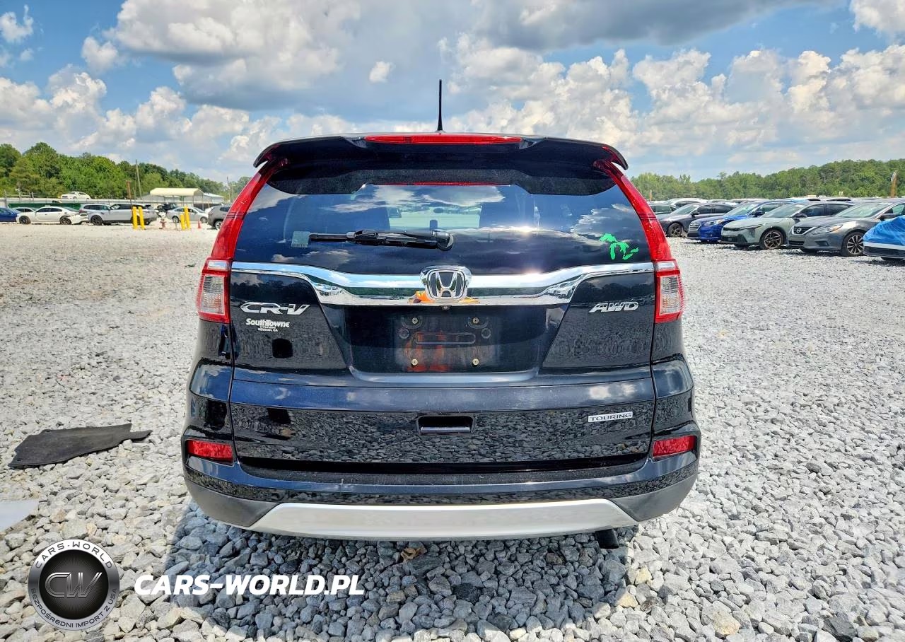 2016 Honda Cr-V Touring VIN:5J6RM4H95GL003792 - 6