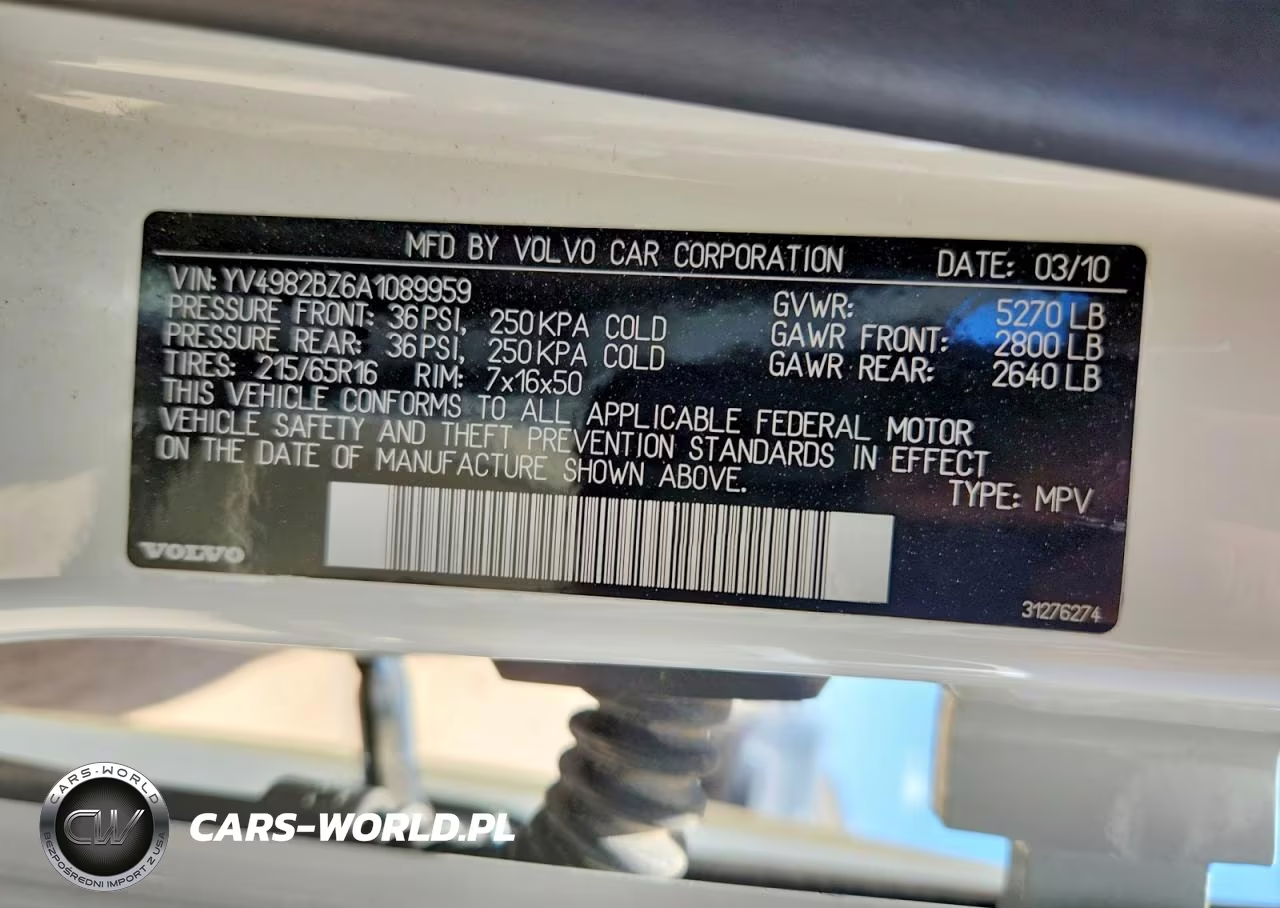 2010 Volvo Xc70 3.2 VIN:YV4982BZ6A1089959 - 13