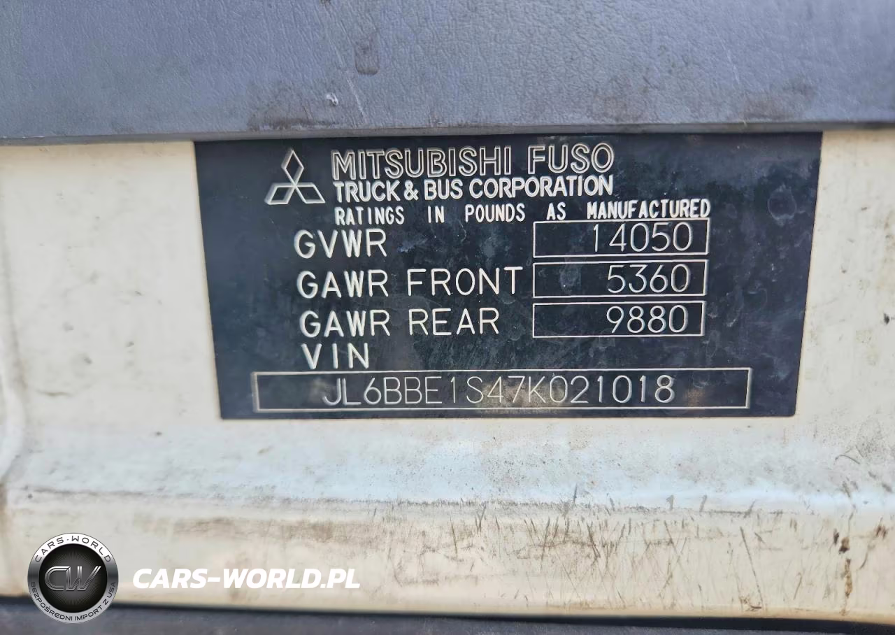 2007 Mitsubishi Fuso Truck Of America Inc Fe 84D VIN:JL6BBE1S47K021018 - 14