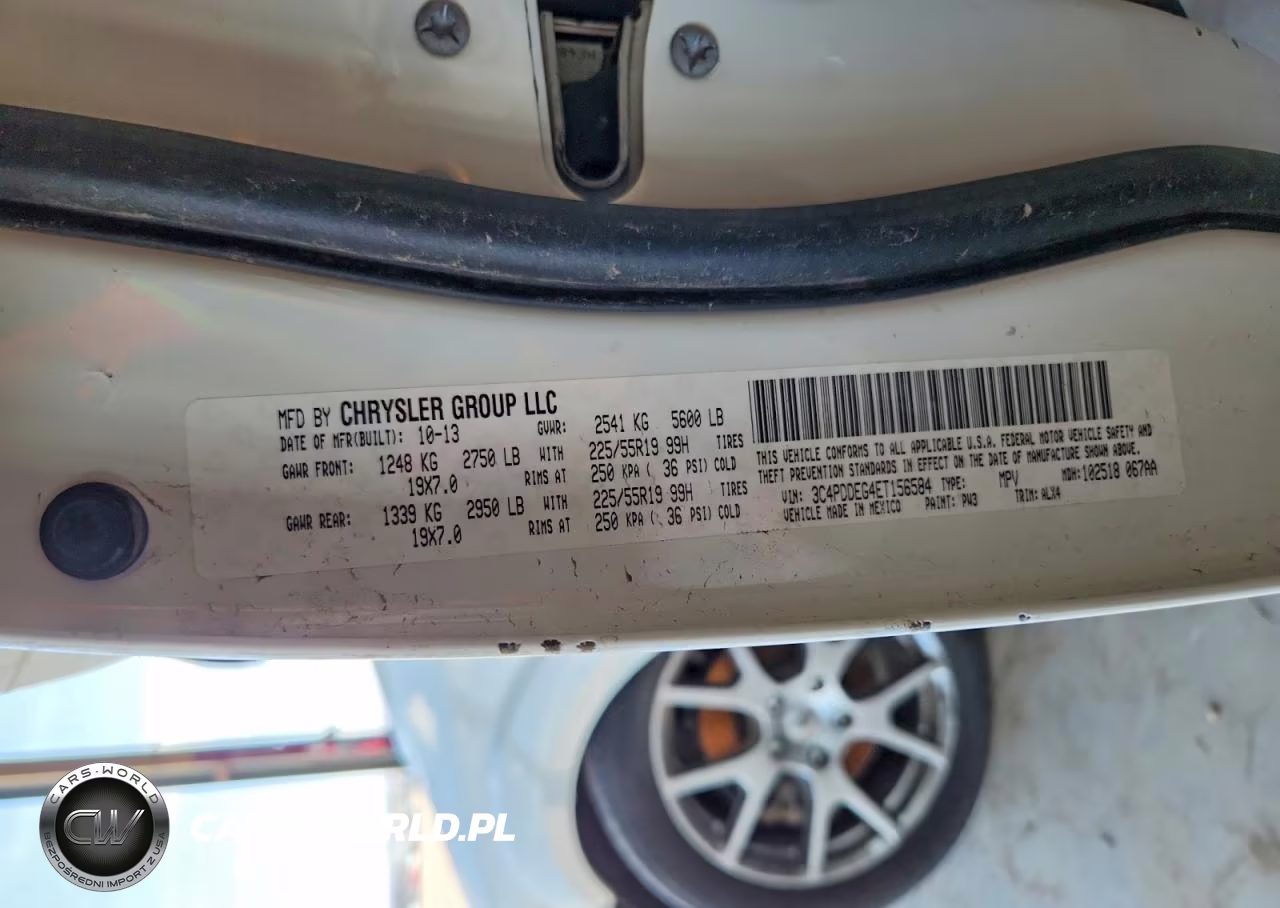 2014 Dodge Journey R-T VIN:3C4PDDEG4ET156584 - 12
