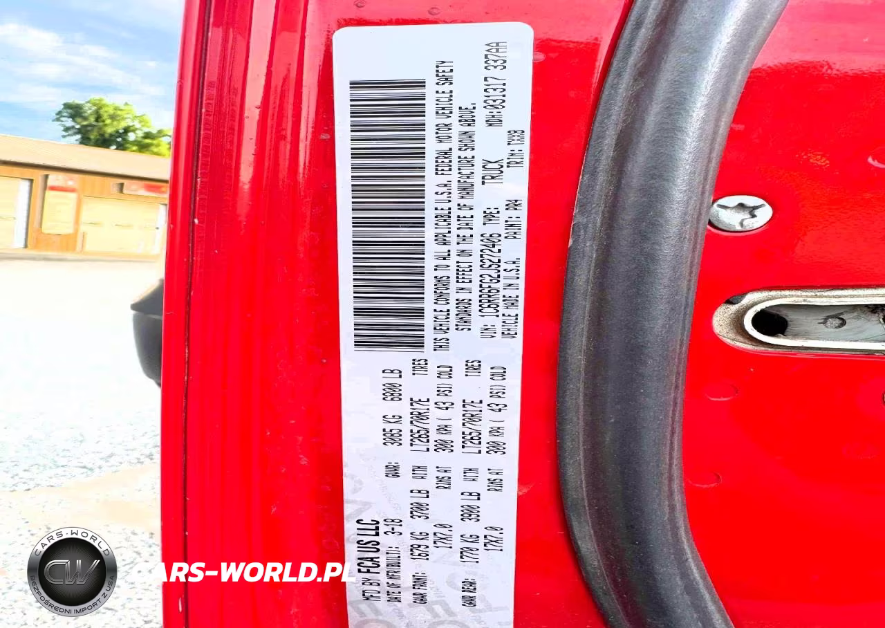 2018 Ram 1500 St VIN:1C6RR6FG2JS272406 - 10
