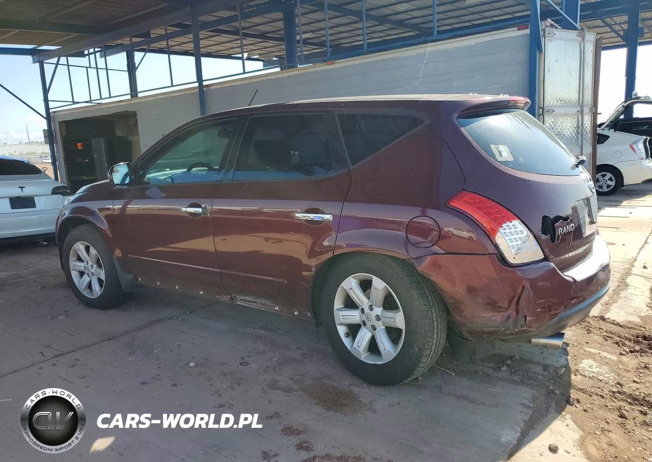 2006 Nissan Murano S VIN:JN8AZ08T76W420700 - 2
