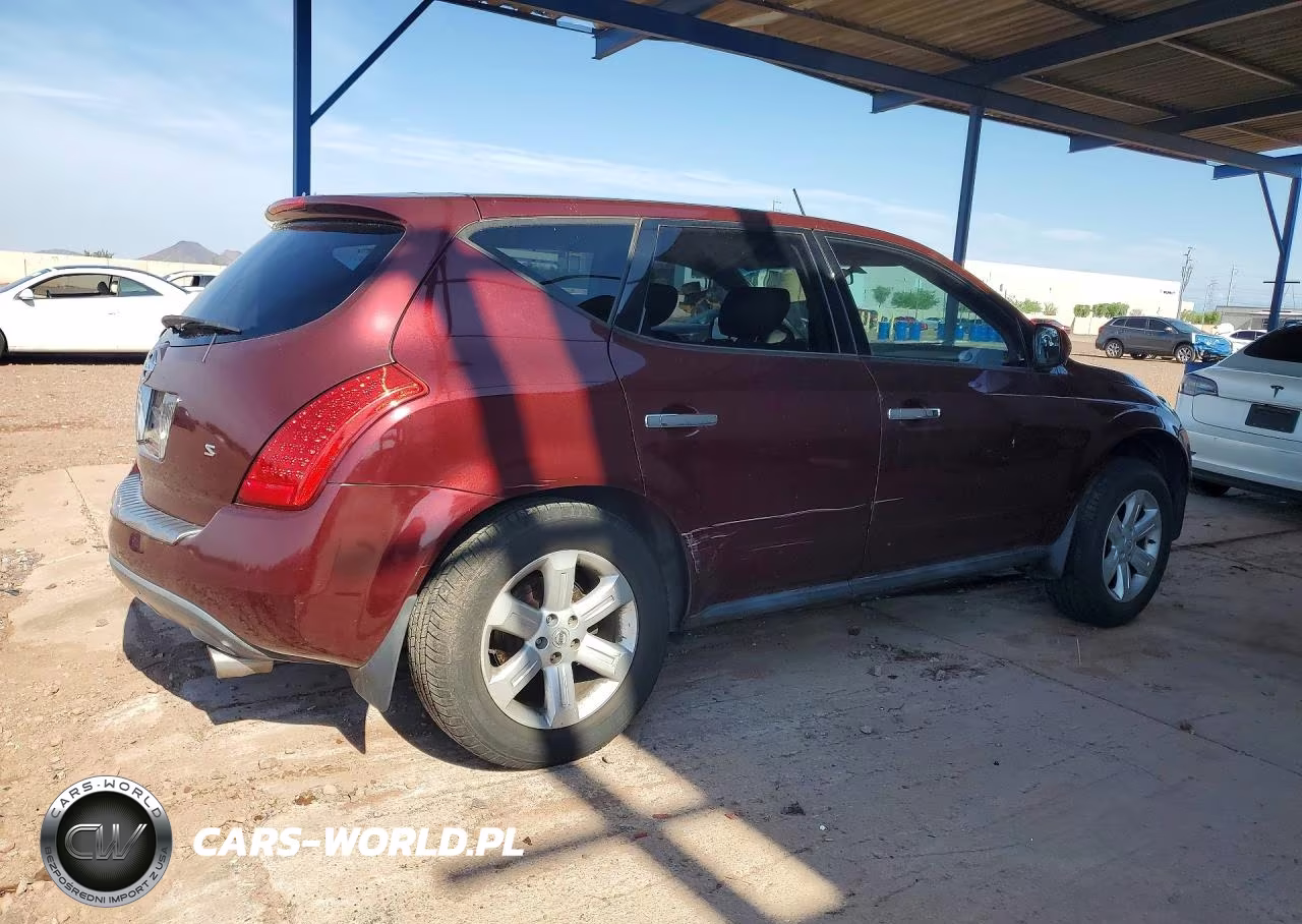 2006 Nissan Murano S VIN:JN8AZ08T76W420700 - 3