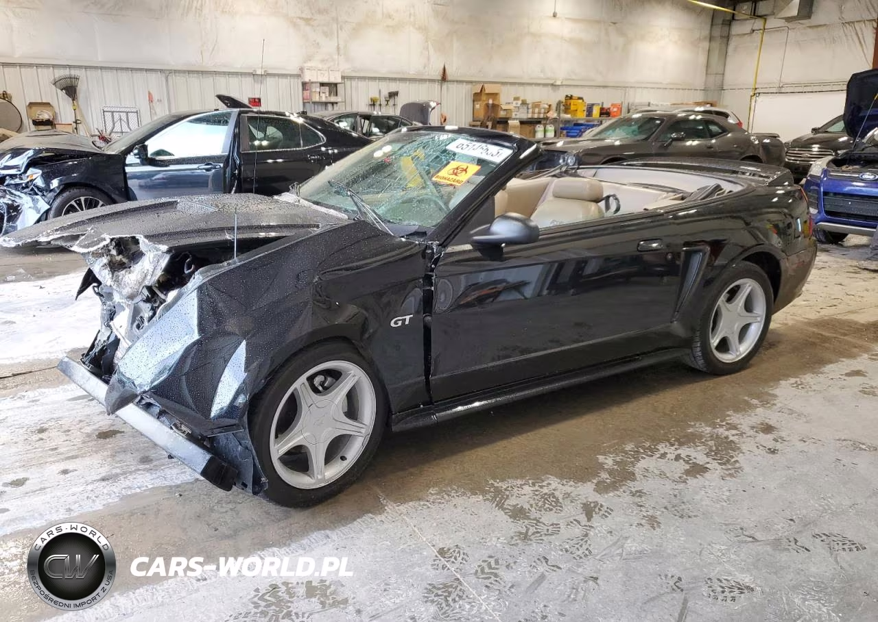 2000 Ford Mustang Gt VIN:1FAFP45X1YF290167 - 1