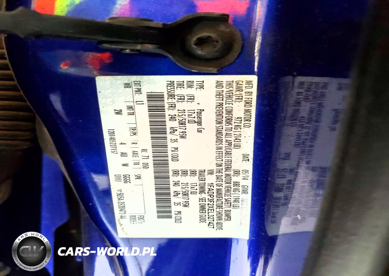 2014 Ford Focus Se VIN:1FADP3F2XEL327427 - 12