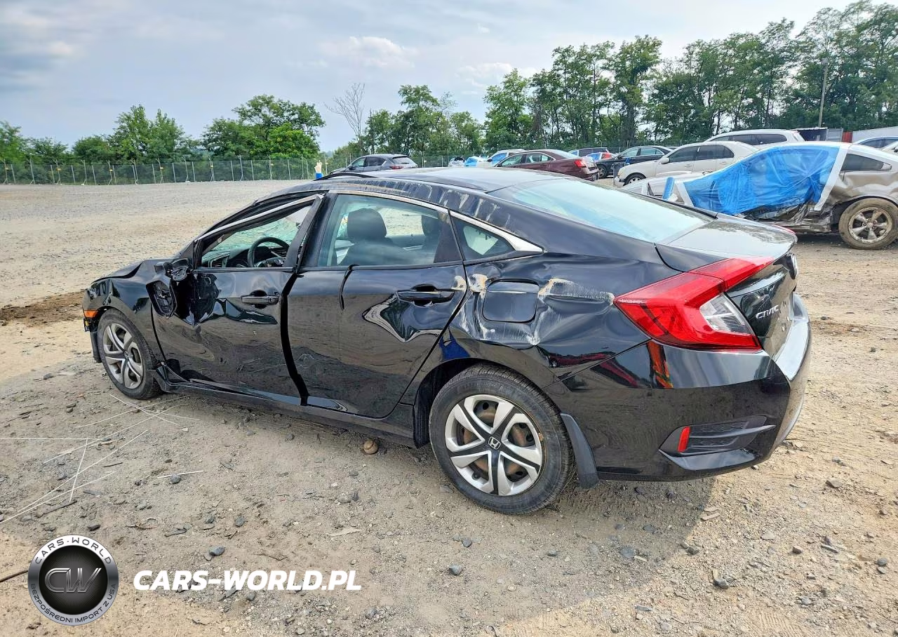 2017 Honda Civic Lx VIN:19XFC2F51HE206169 - 2