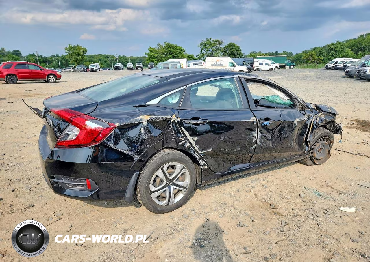 2017 Honda Civic Lx VIN:19XFC2F51HE206169 - 3