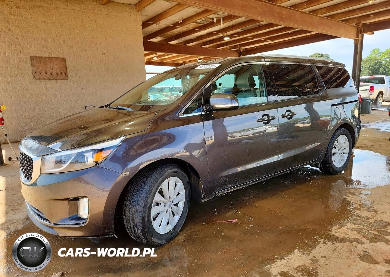 2016 Kia Sedona Ex VIN:KNDMC5C12G6173178 - 1