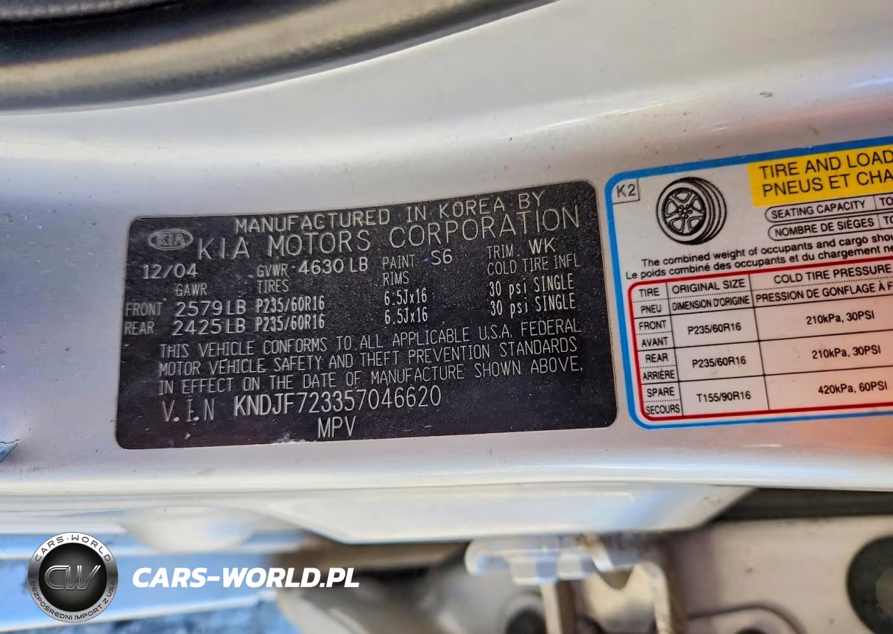 2005 Kia Sportage Lx VIN:KNDJF723357046620 - 14