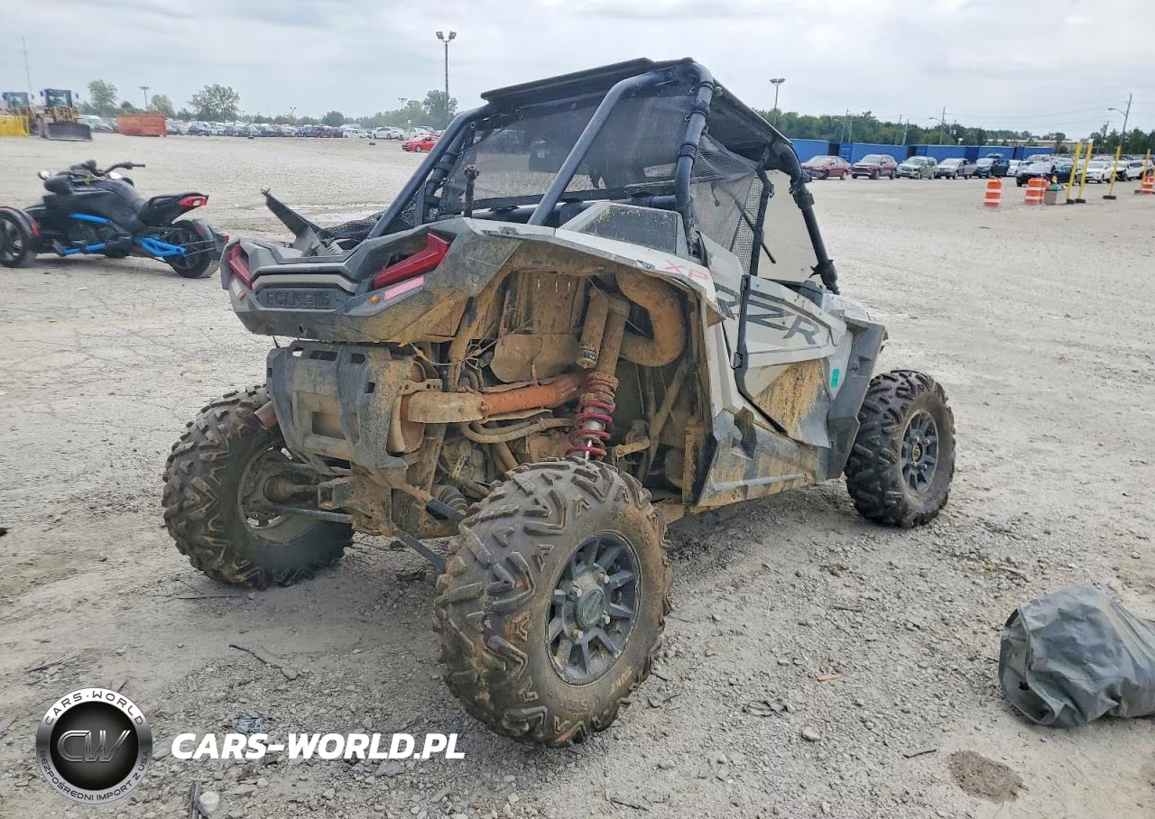 2021 Polaris Rzr Xp Turbo Utility Vehicle VIN:3NSNAE921MF141461 - 4