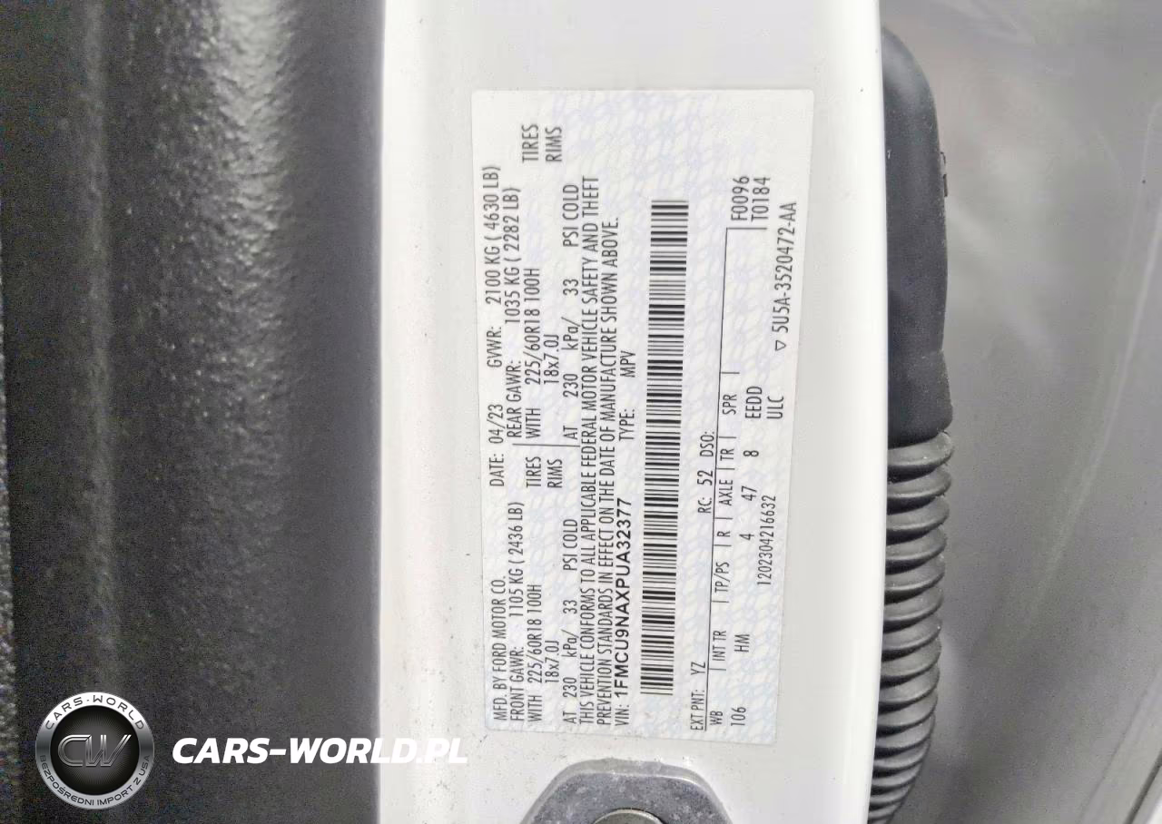 2023 Ford Escape St Line Select VIN:1FMCU9NAXPUA32377 - 14