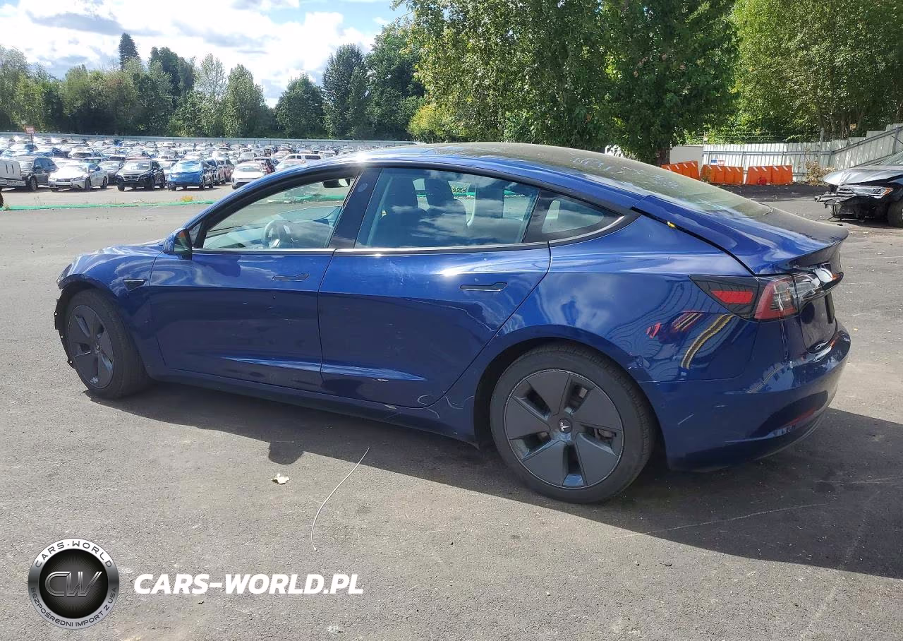 2022 Tesla Model 3 VIN:5YJ3E1EA1NF370727 - 2