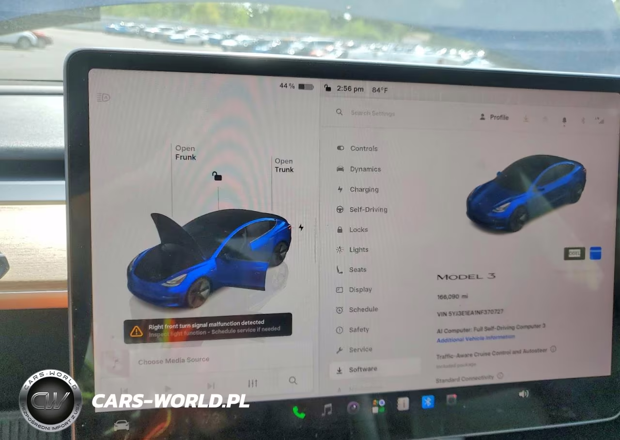 2022 Tesla Model 3 VIN:5YJ3E1EA1NF370727 - 9