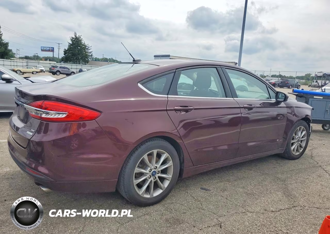 2017 Ford Fusion Se VIN:3FA6P0HD3HR304972 - 3
