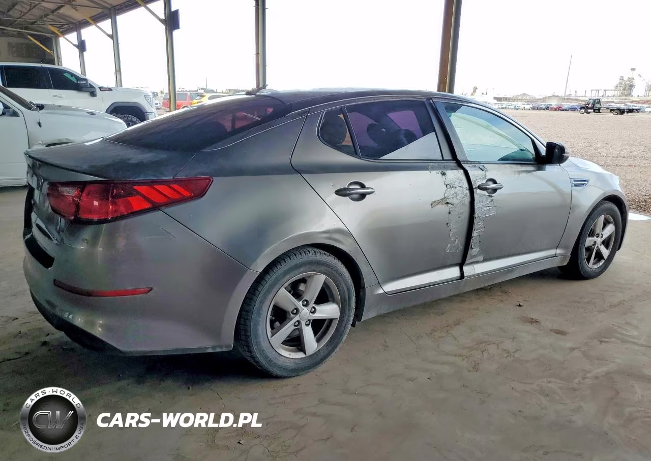 2014 Kia Optima Lx VIN:5XXGM4A79EG263289 - 3