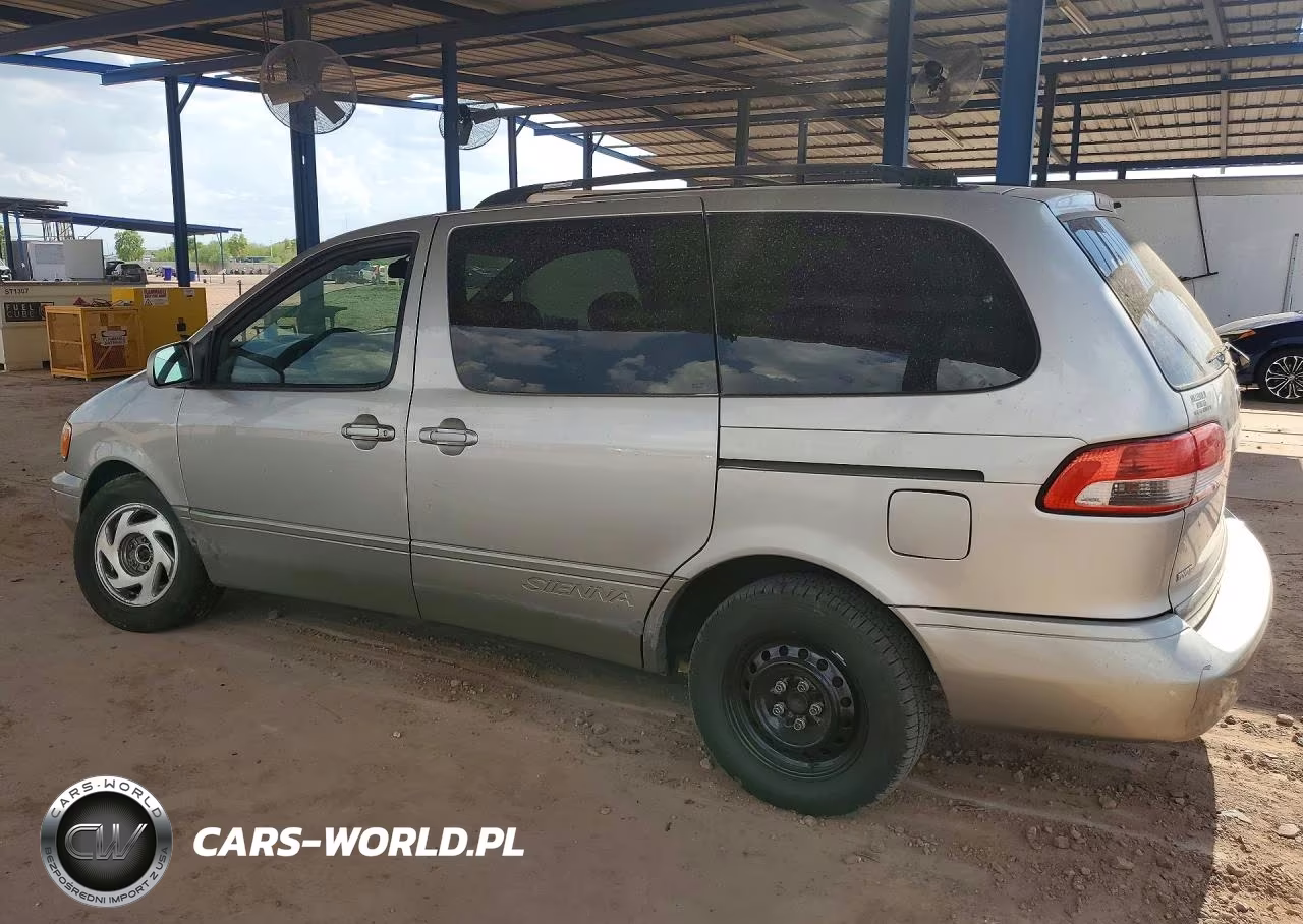 2002 Toyota Sienna Xle VIN:4T3ZF13C92U453100 - 2