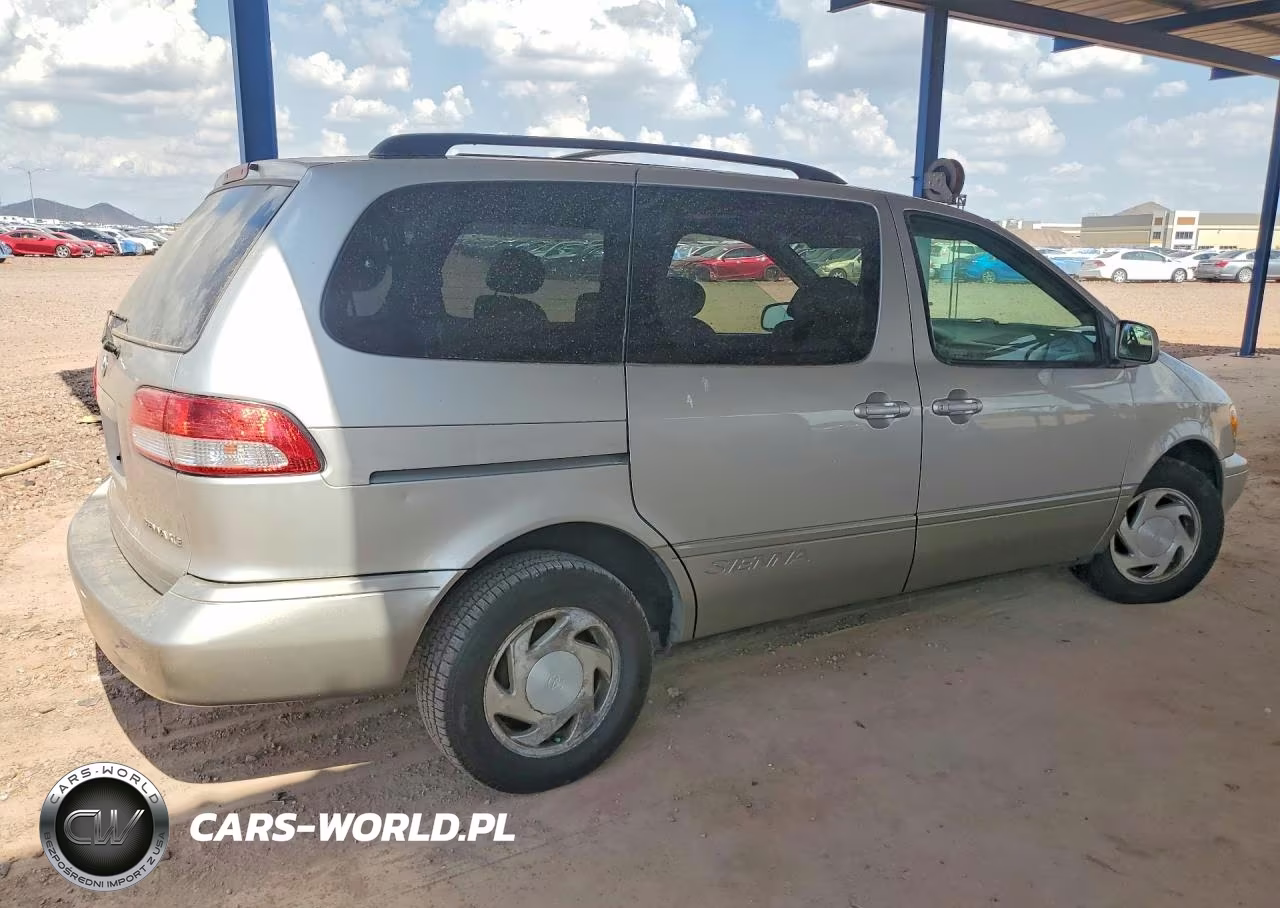 2002 Toyota Sienna Xle VIN:4T3ZF13C92U453100 - 3