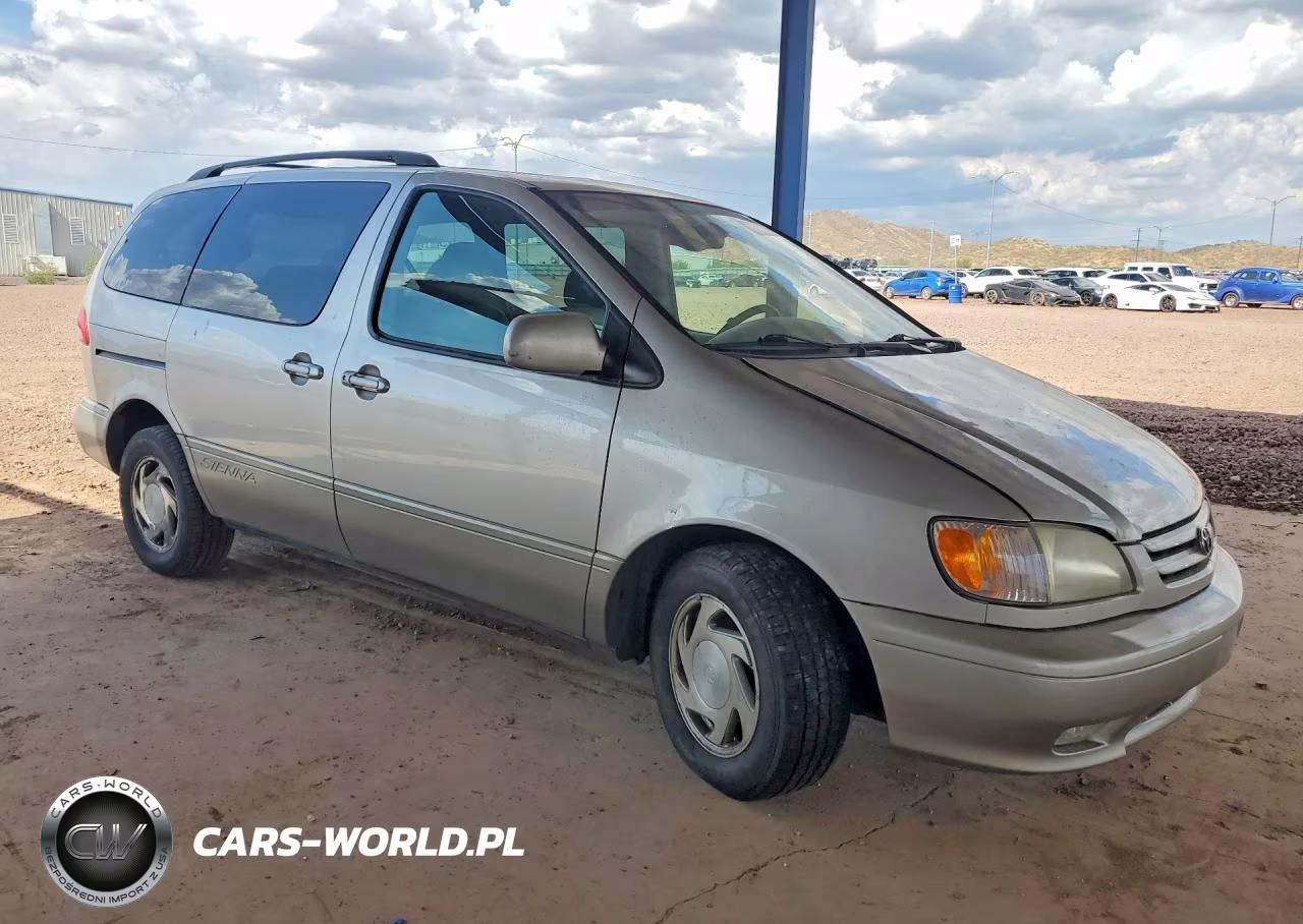 2002 Toyota Sienna Xle VIN:4T3ZF13C92U453100 - 4