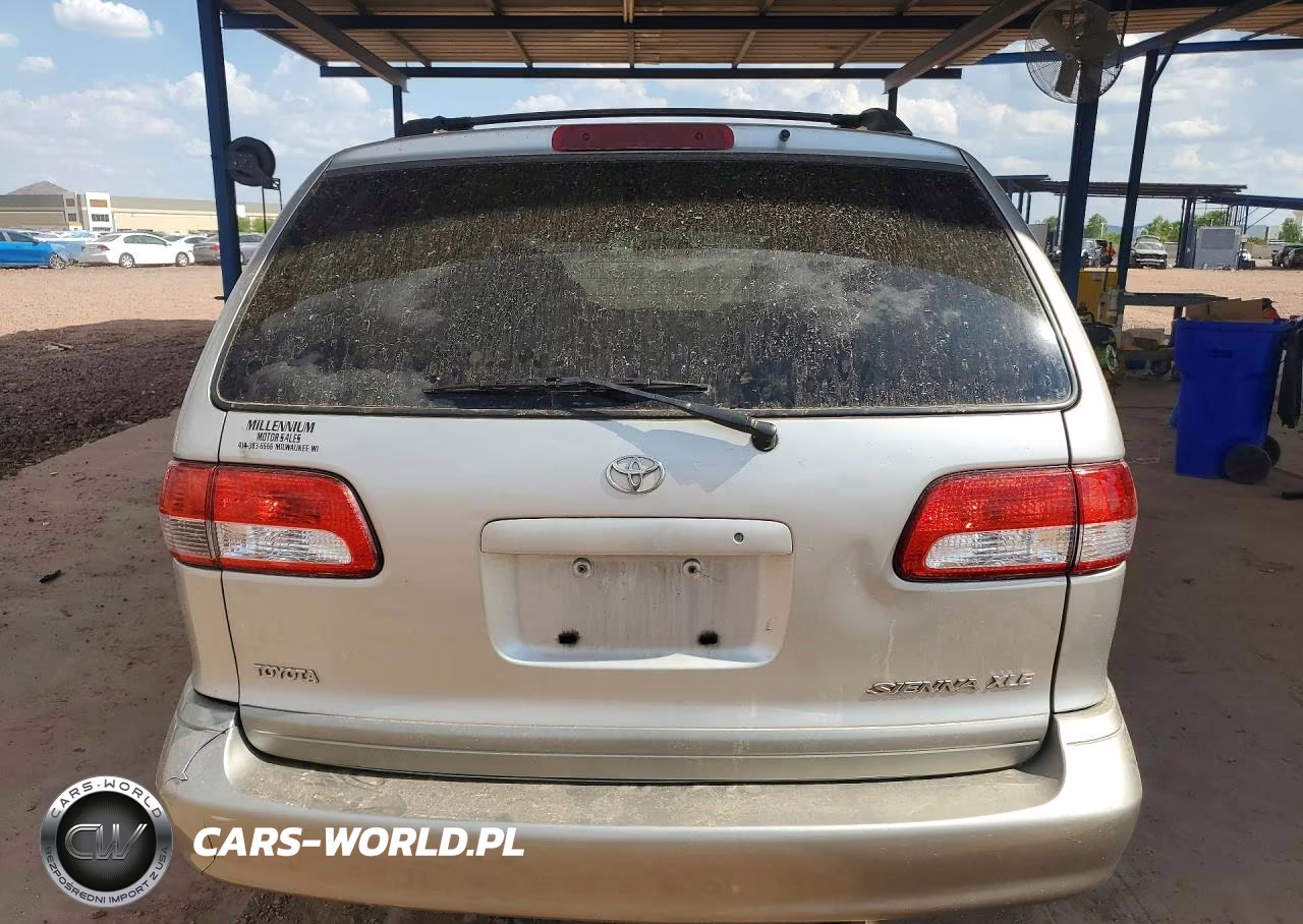 2002 Toyota Sienna Xle VIN:4T3ZF13C92U453100 - 6