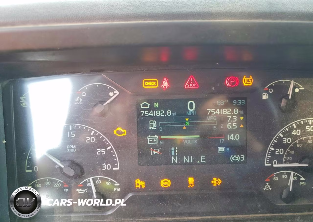 2020 Volvo Vnl Semi Truck VIN:4V4NC9EH3LN228196 - 9