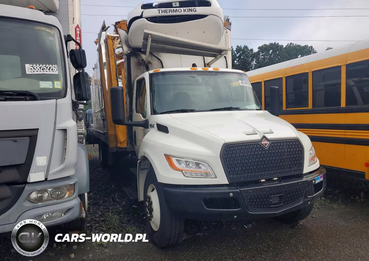 2023 International Mv607 Refrigerated Box Truck VIN:3HAEUMML1PL712063 - 4