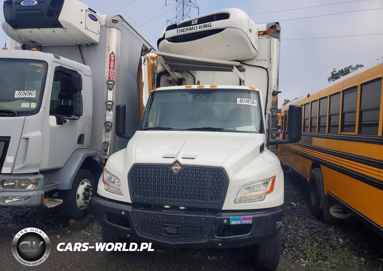 2023 International Mv607 Refrigerated Box Truck VIN:3HAEUMML1PL712063 - 5