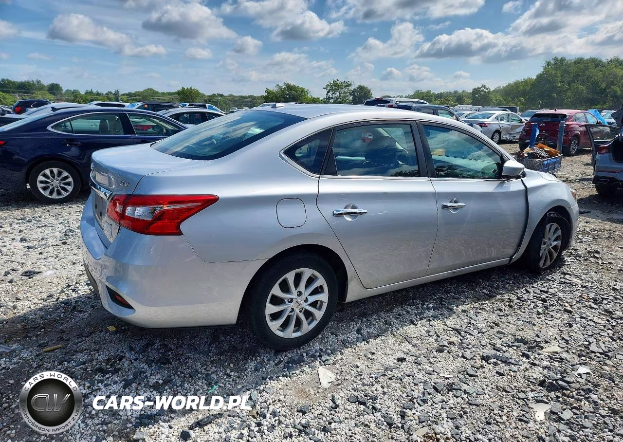 2019 Nissan Sentra Sv VIN:3N1AB7AP0KY337735 - 3