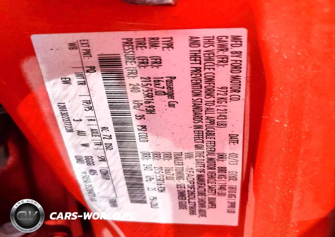 2013 Ford Focus Se VIN:1FADP3F26DL279066 - 12