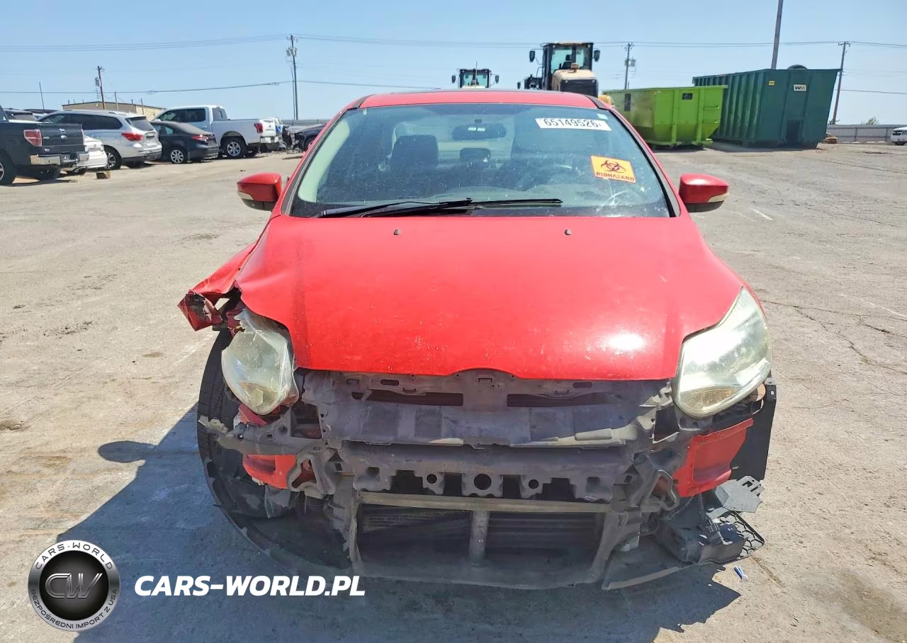 2013 Ford Focus Se VIN:1FADP3F26DL279066 - 5