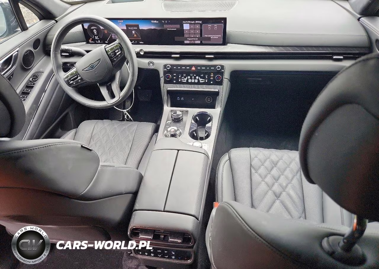 2026 Genesis Gv80 Prestige Black VIN:KMUHCESC8TU314309 - 8