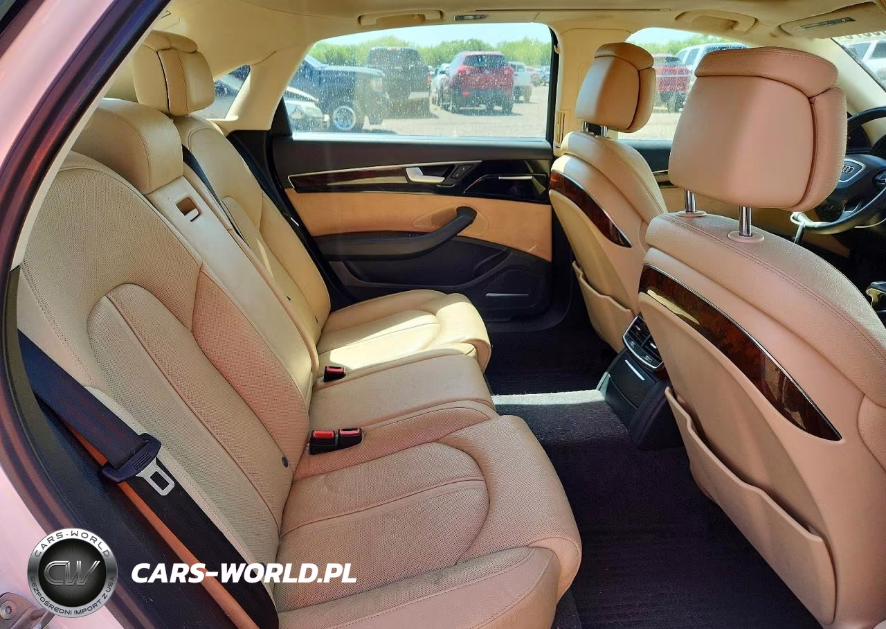 2014 Audi A8 L Quattro VIN:WAURGAFD3EN007860 - 10